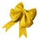 Glitter Gold EVA Bow Ornament 30 x 30 cm 1