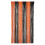 Orange & Black Foil Curtain 6.6 x 3.3 ft 1