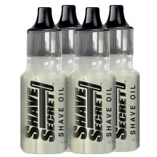 Shave Secret Scheerolie - De Meest Comfortabele en Gladste Scheerbeurt! 18.75Ml - 4 Pack