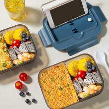 Leakproof 1L Bento Box with Fork and Spoon