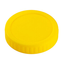 86mm Wide Mouth Jar Lids, Airtight Plastic, 10-Pack