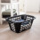 Addis ADDIS 505606 RECTANGULAR LAUNDRY BASKET BLACK 3