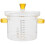 Clear Glass Soup Bowl with Lid 450ml 1