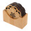 Bamboo Coasters Set with Holder – 6 Coasters + 1 Stand 1