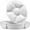 12 Inch 6-Section Round Plastic Serving Tray 1