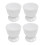 Plastic Egg Tray White 4.8 x 4.9 cm 1–4 pcs 1