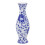 Hand-Painted White Ceramic Vase – Chinese Antique Style 1
