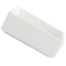 White Ceramic Serving Bowl 9 x 9 x 3 cm