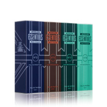 Milton-Lloyd ESSENTIALS Number 12, 15, 17 and 19 Luxury Mens Fragrances, Set of 4 x 50ml Eau de Parfum Men, Mens Aftershave Gift Set, Perfume for Men