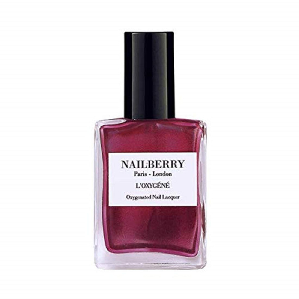 Nailberry Red Mystique Oxygenated Nail Lacquer 15Ml - Image 2