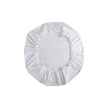 Waterdicht hoeslaken (standaardformaat), polyester TPU, wit