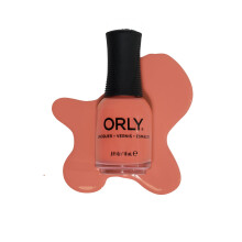 Orly Most Definitely Nail Polish | Limited Edited 1980s Collection |Neon Coral Creme | Long-Wearing, Quick Drying & Chip Resistant Formula | Salon-Lik