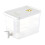 Distributeur de boissons transparentes de 2 gallons avec robinet 1