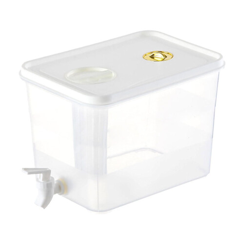 Distributeur de boissons transparentes de 2 gallons avec robinet