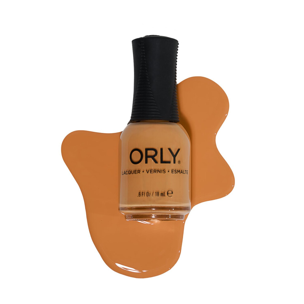 Orly Orange Nail Polish Cowabunga ! | Limited Edited 1980S Collection |Neon Creme | Long-Wearing, Quick Drying & Chip Resistant Formula | Salon-Like F