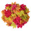 200 Pcs Fabric Maple Leaves Decor, Assorted Colours 1