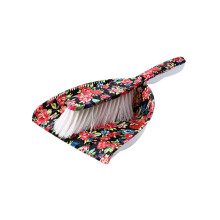 Set scopa e paletta con motivo floreale – Alluminio, leggero