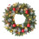 Pre-Lit 50cm Artificial Christmas Wreath with 40 LEDs 1