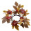 Artificial Maple Leaf & Berry Candle Ring – 25 cm, 1