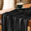 Boho Gauze Table Runner 35 x 70 in Black 1