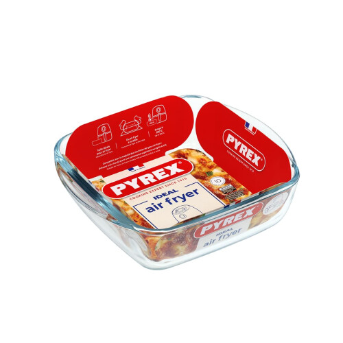 Pyrex PYREX PREPWARE – Square Glass Dish 20 x 17 cm – 1 L 1