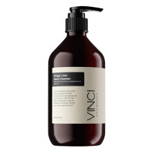 Vinci Botanicals Ginger Lime Hand Cleanser | Gentle Exfoliating Hand Wash | Cleanses & Hydrates Skin | Made with Essential Oils | Cruelty, Vegan & Par
