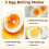YASHE Rapid Egg Cooker - 7 Egg Capacity Electric Egg Boiler for Hard 2
