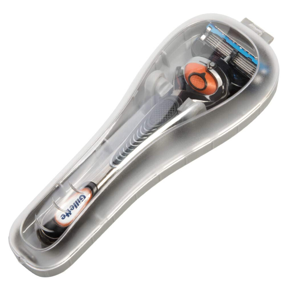 Nincha Grey Manual Razor Travel Case Portable Plastic Manual Razor Trimmer Protector