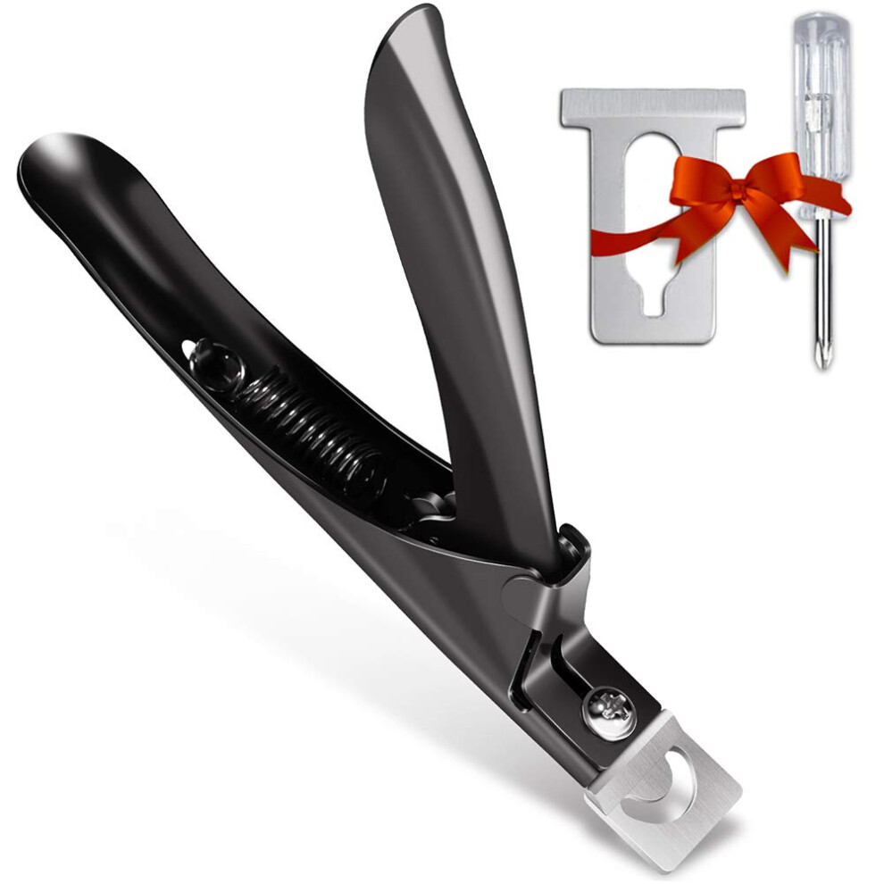 Belleboost Nail Tip Clipper Edge Cutter Adjustable Stainless Steel False Artificial Acrylic Fake Trimmer Manicure Pedicure Sharp Rustproof Blade Clip Tool For Sa
