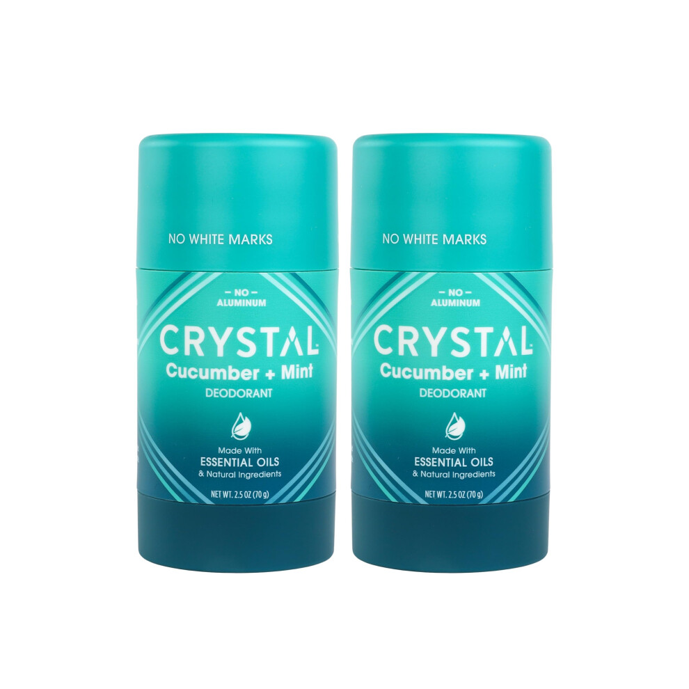 Crystal Essence Crystal Magnesium Solid Stick Natural Deodorant, Non-Irritating Aluminum Free Deodorant For Men Or Women, Safely And Effectively Fights Odor, Baking S
