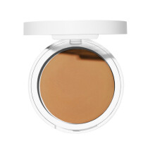 Well People Bio Powder Foundation, Lightweight & Hydrating Foundation For Perfecting & Smoothing Skin, Semi-Matte Finish, Vegan & Cruelty-free, 8W
