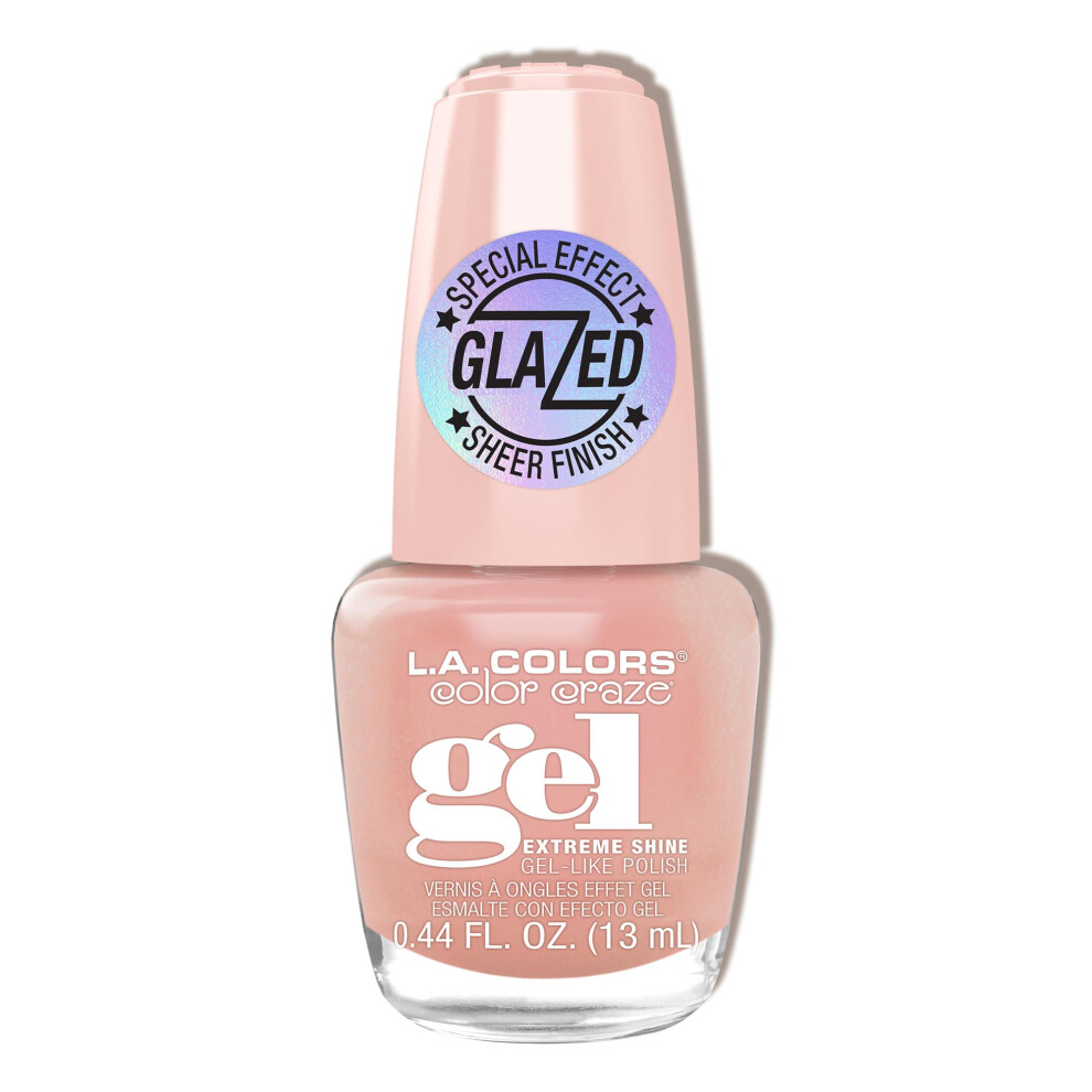L.a. Colors Glazed Gel Polish, Paris Nights Cnl696w