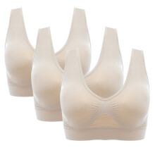 Women's Seamless Vest Bra with Honeycomb Ventilation – 3