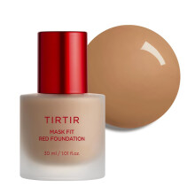 TIRTIR Mask Fit Rode Foundation?Langdurige Perfecte Dekking, Lichte, Hydraterende, Ademend Satin Afwerking,