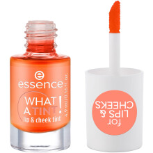 essence | What a Tint! Lip- en Wangen Tint | Langdurige Vloeibare Blush & Lipstain | Vegan & Dierproefvrij (03 |Perzik Vibes)