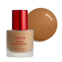 Fond de Teint Rouge TIRTIR Mask Fit ? Fini Satinée, Léger, Hydratant, Durable, Couverture Parfaite