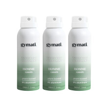 Gymati - Fitness Deodorant Spray voor Mannen - Aluminiumvrij - Ultieme Geur Bescherming - Vegan
