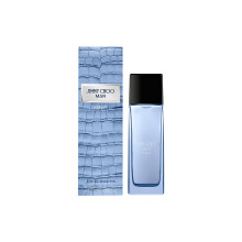 Jimmy Choo - Man Aqua Eau de Toilette Spray da viaggio - Profumo maschile - Dolce e legnoso - 0,5 Fl Oz