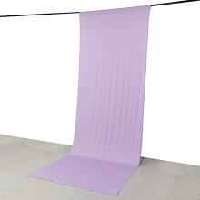 BalsaCircle Lavender Stretch Spandex Backdrop Curtain 5 ft