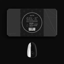 Apres Gel-X Natuurlijke Ronde Tip Box | 500 Gel-X Tips, 11 Maten 00-9, Premium Kwaliteit (Natuurlijk Ronde Extra Korte, 500)