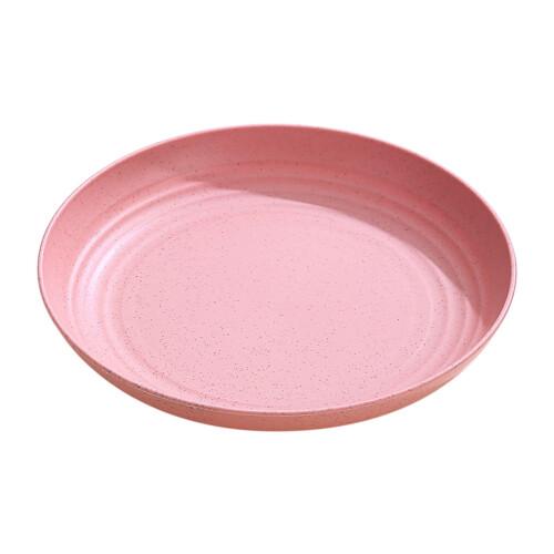 Round Dessert Plate 8.9 in, Plastic Serving Tray