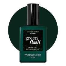 Manucurist Green Flash Smalto Gel LED Vegan 12-Free, a base vegetale (58%) 0.5 fl oz