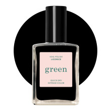 Manucurist - Smalto Verde Liquirizia - Nero - 9-Free, Vegano e Naturale - Manicure - Made in France - 15 ml