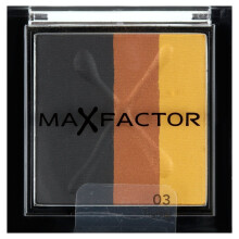 Max Factor Max Colour Effect Trio Eyeshadow for Women, 03 Tigress, 0.12 Ounce