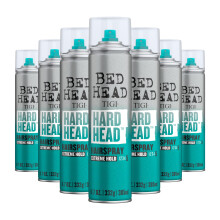 Bead Head by TIGI Hard Head Hairspray for Extra Strong Hold - For All Hair Types - With Instant Dry & Natural Shine - Use on Dry Hair - Premium Hair C