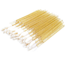 300 PCS Engångs Läppborstar Lip Gloss Wands Läppstiftsapplikator