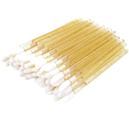 300 PCS Wegwerp Lipborstels Lipgloss Wands Lippenstift Applicator Makeup Tool