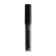 NYX PROFESSIONAL MAKEUP Glitter Goals Barra de Labios Líquida - Crystal Crush, Ciruela con Brillo Dorado