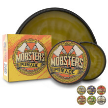 Mobsters Hair Pomade Strong Hold Water Based Deluxe Matt Finish Hair Wax Pro Salon Use Large 150g Tin Special Edition Hatchet