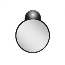 Zadro Fickspegel med LED-ljus & sugkoppar - Resemirror, Cool vitt 6400K belysning, Batteridriven